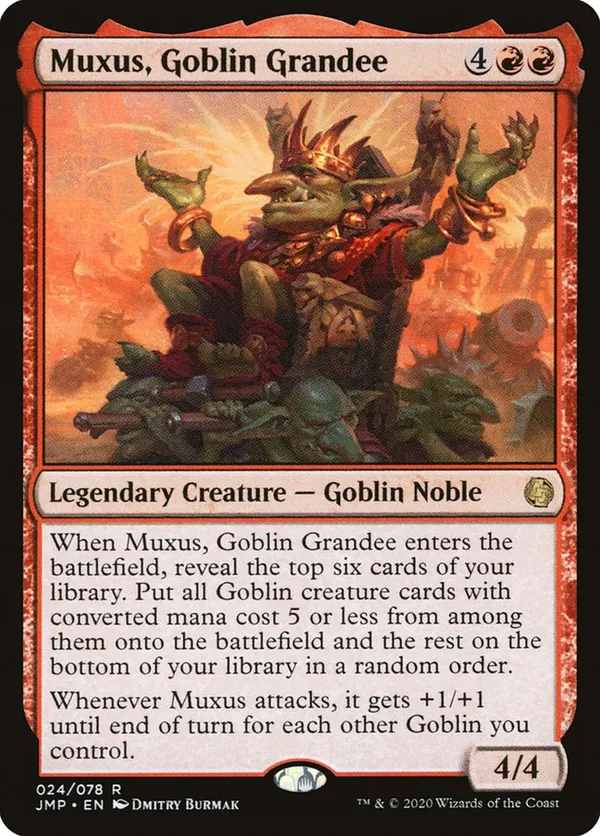 Muxus, Goblin Grandee  Jumpstart (JMP) #24