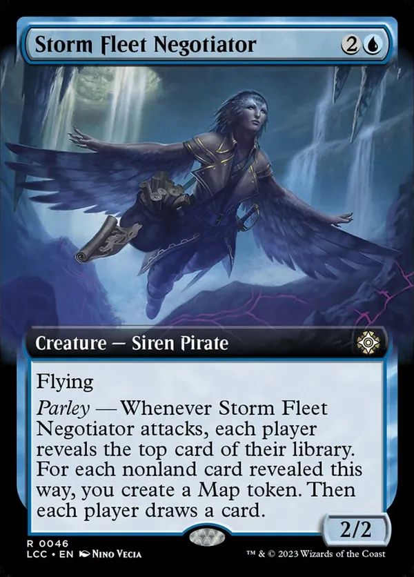 Storm Fleet Negotiator (Extended Art)