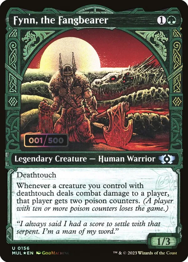 mtg march of the machine serialized cards Arwen, Mortal Queen (Extended Art) (Surge Foil) [The Lord of the Rings –  TokenMTG