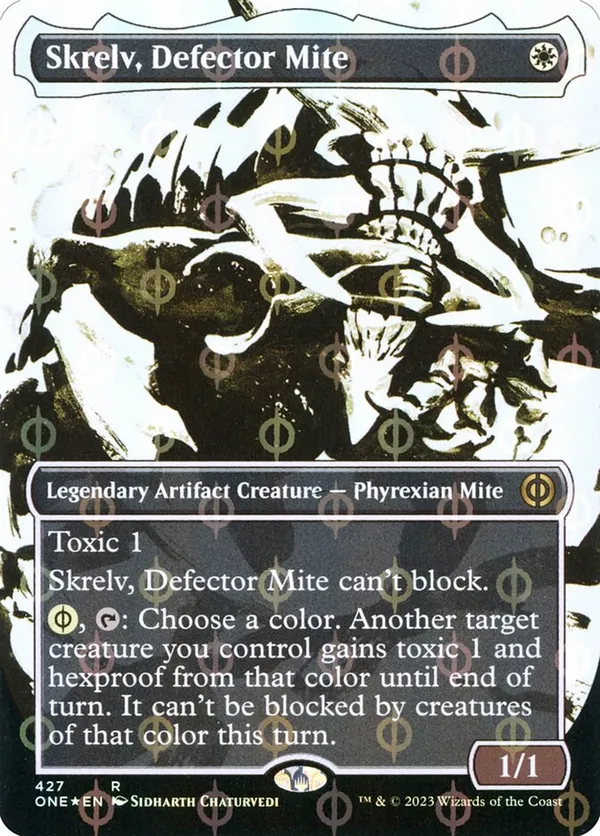 Skrelv, Defector Mite (Borderless) (Step-And-Complete Foil)