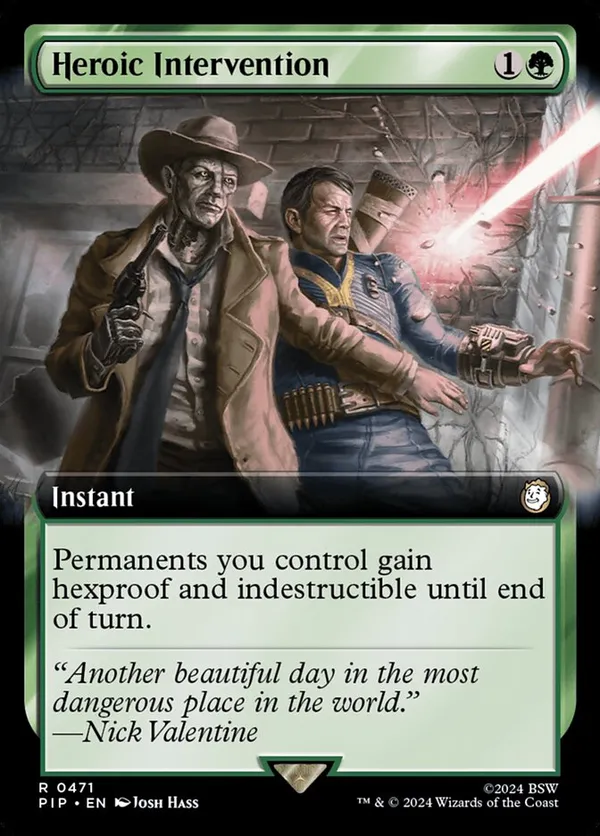 Heroic Intervention (Extended Art)