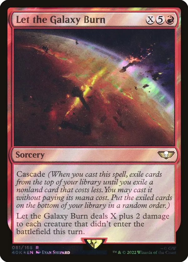Let the Galaxy Burn (Surge Foil)