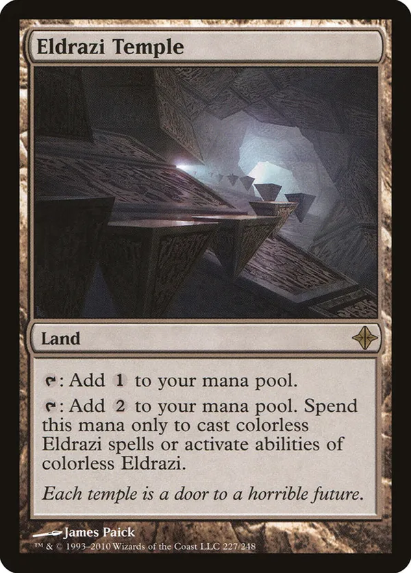 Eldrazi Temple • Rise of the Eldrazi (ROE) #227