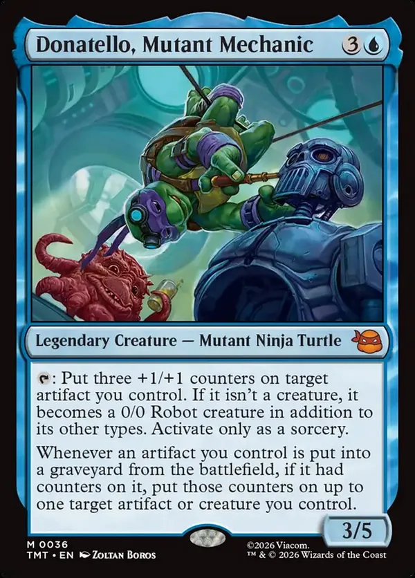 Donatello, Gadget Master (Showcase) (Fracture Foil) • Teenage