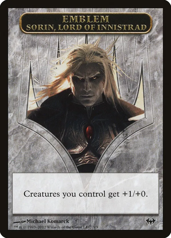 Emblem - Sorin, Lord of Innistrad