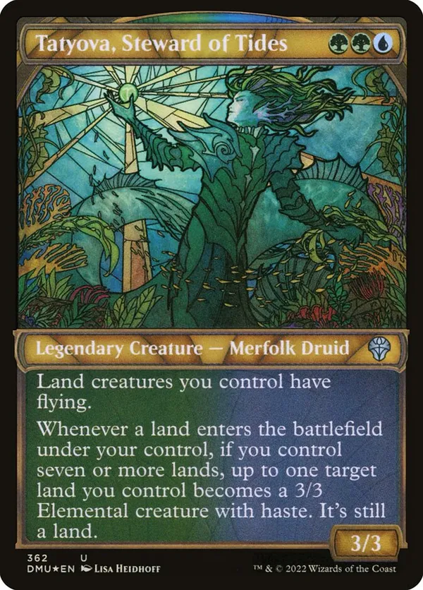 Tatyova, Steward of Tides (Textured Foil)