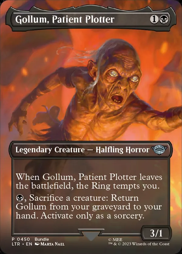 Gollum, Patient Plotter (Borderless)
