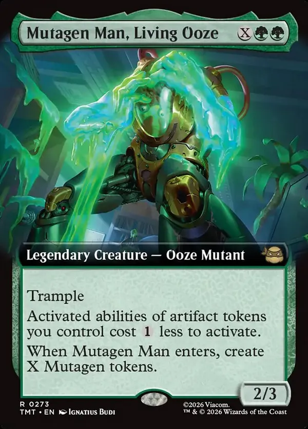 Mutagen Man, Living Ooze (Extended Art)