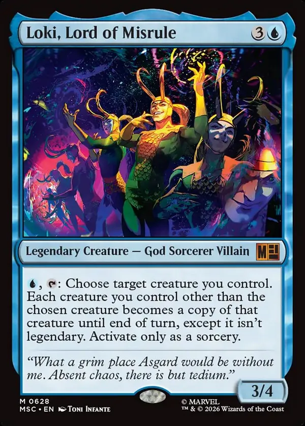 Loki, the Deceiver • Commander: Marvel Super Heroes (MSC) #86