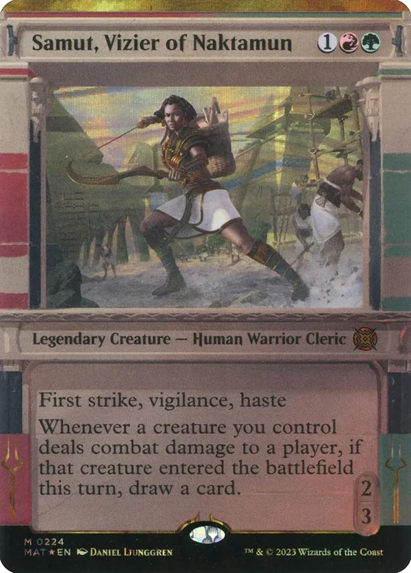 Samut, Vizier of Naktamun (Halo Foil)