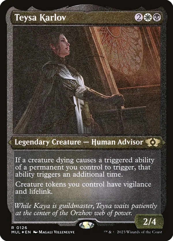 Teysa Karlov (Foil Etched) • March of the Machine: Multiverse