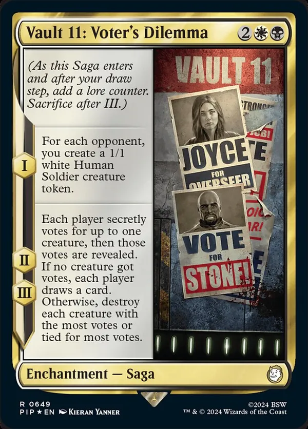 Vault 11: Voter's Dilemna (Surge Foil)