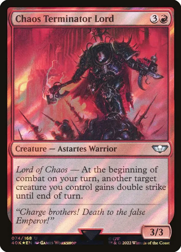 Chaos Terminator Lord (Surge Foil)