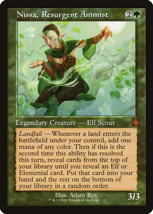 Nissa, Resurgent Animist (Retro Frame)