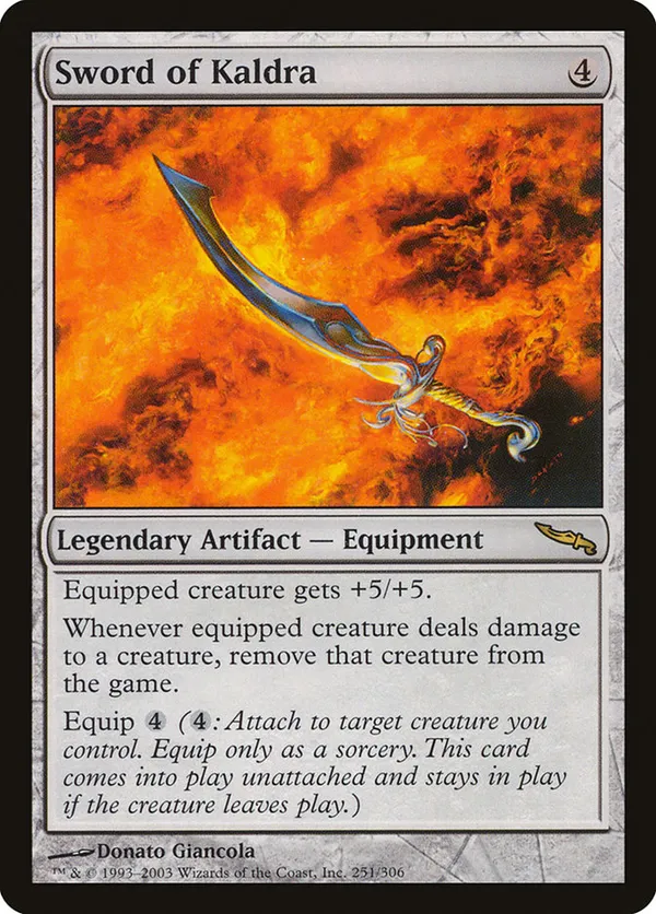 Sword of Kaldra  Mirrodin (MRD) #251