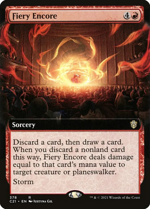Fiery Encore (Extended Art)