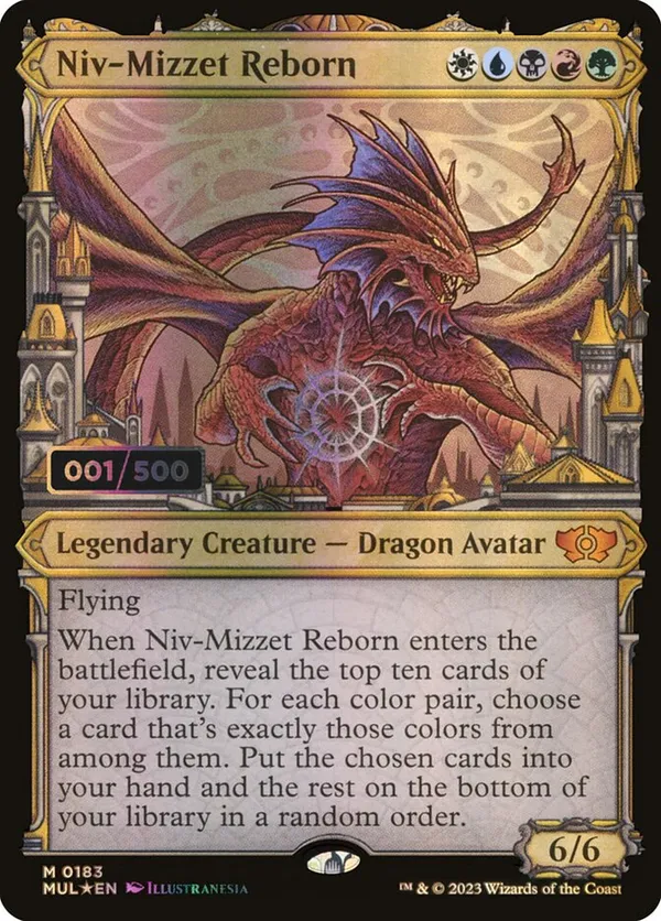mtg niv mizzet cards Magic The Gathering - Foundations