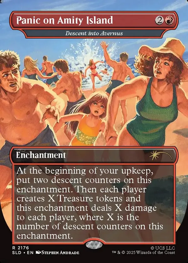 Panic on Amity Island - Descent into Avernus (Rainbow Foil)