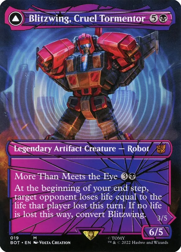 Blitzwing, Cruel Tormentor (Shattered Glass)