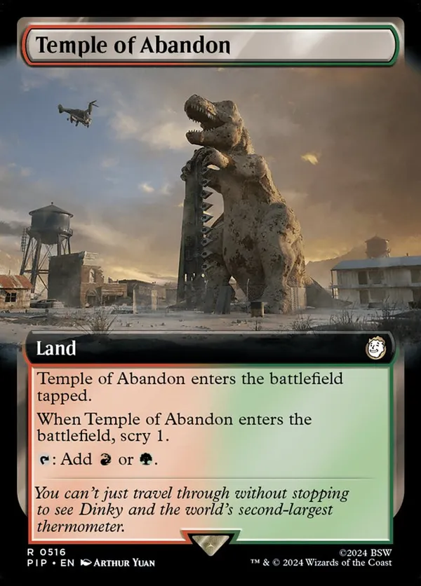 Temple of Abandon (Extended Art)