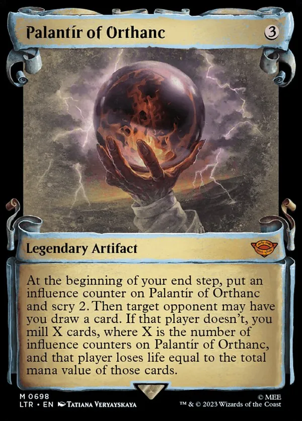 Palantir of Orthanc (Showcase Scrolls)
