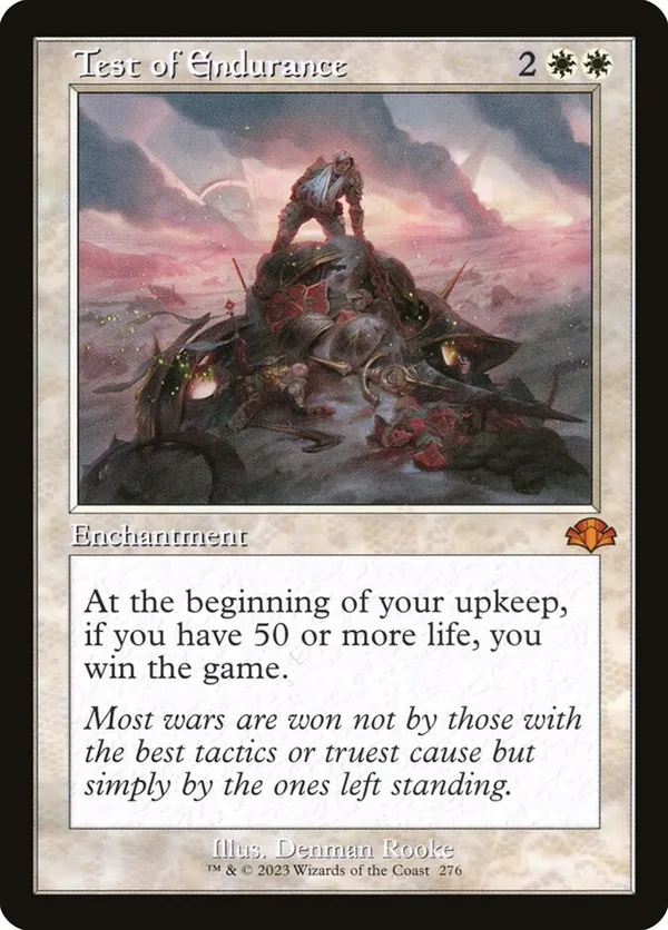 Test of Endurance (Retro Frame)