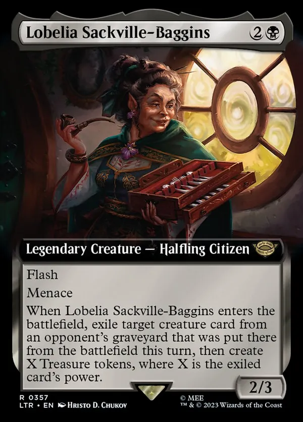 Lobelia Sackville-Baggins (Extended Art)