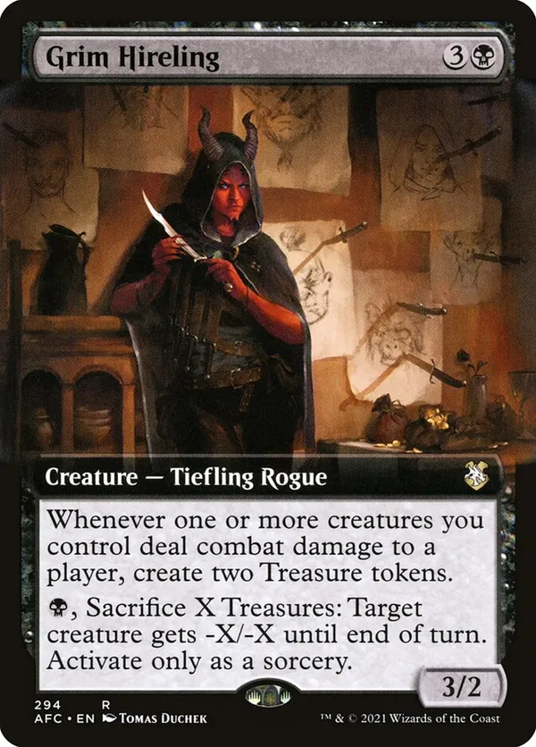 Grim Hireling (Extended Art)
