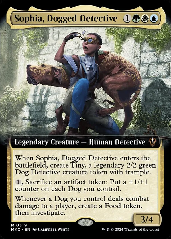Sophia, Dogged Detective (Extended Art)