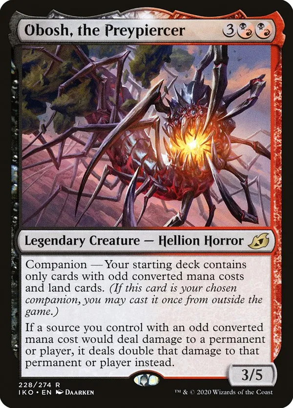 Gigan, Cyberclaw Terror  Ikoria: Lair of Behemoths (IKO) #384