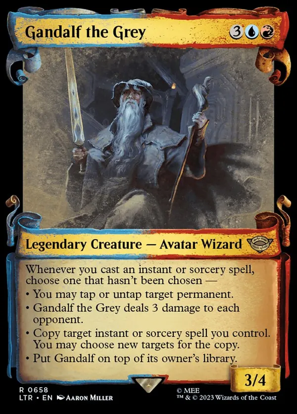Gandalf the Grey (Showcase Scrolls)