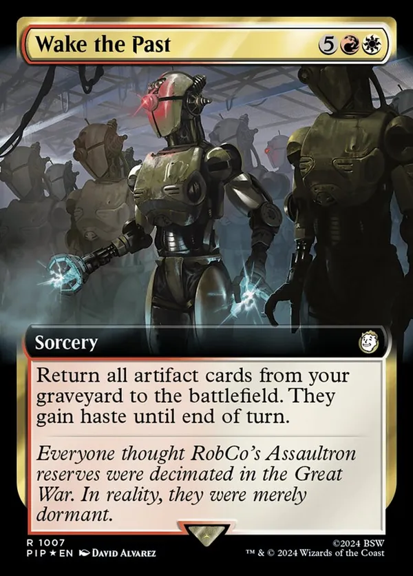 Wake the Past (Extended Art) (Surge Foil)