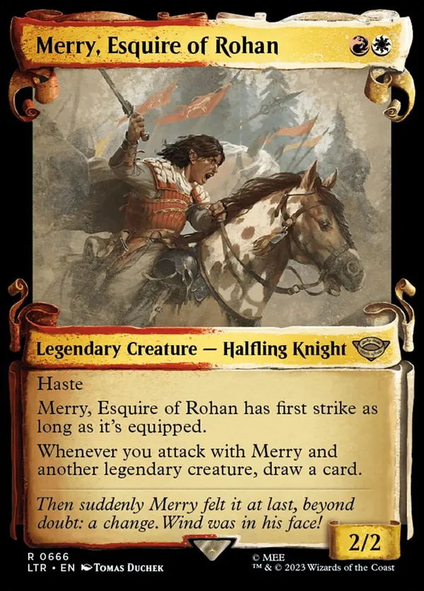 Merry, Esquire of Rohan (Showcase Scrolls)