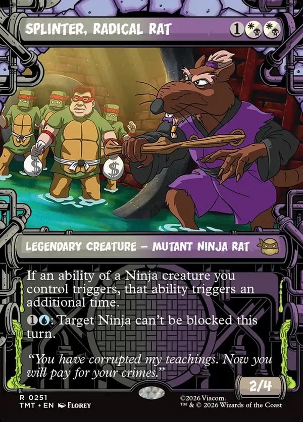 Splinter, Radical Rat (Showcase)