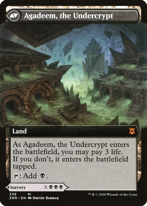 Agadeem's Awakening // Agadeem, the Undercrypt (Extended Art)