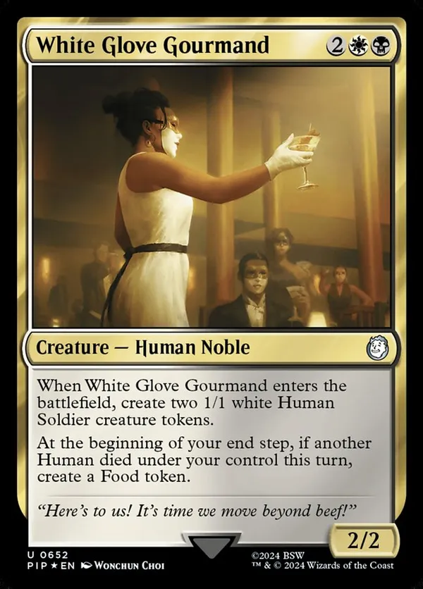White Glove Gourmand (Surge Foil)