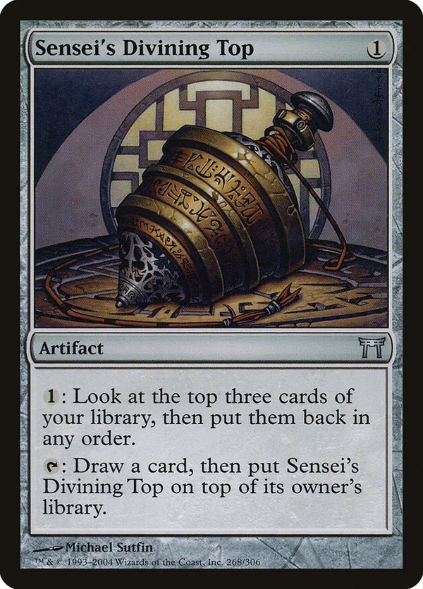 Sensei's Divining Top • Champions of Kamigawa (CHK) #268