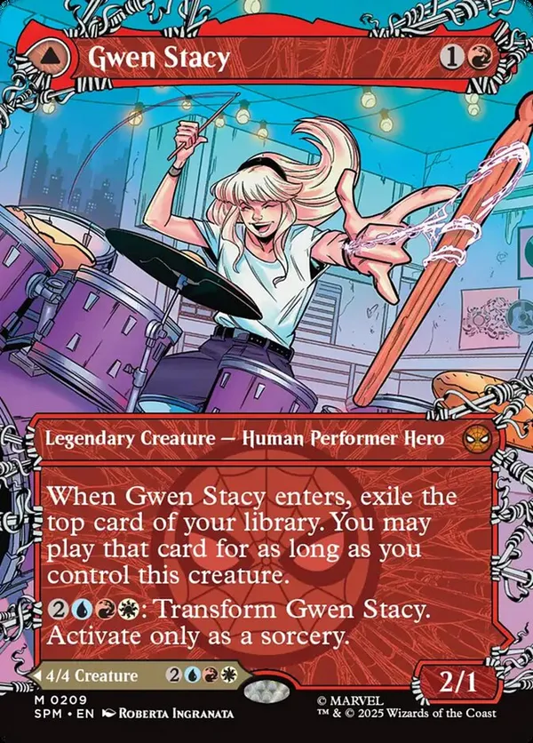 Gwen Stacy (0209) (Borderless)