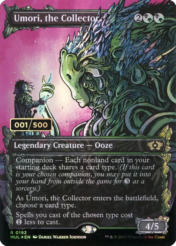 MTG 集めるもの、ウモーリ シリアル Umori, the Collector (Serialized) • March of the Machine