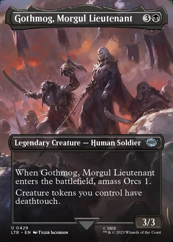 Gothmog, Morgul Lieutenant (Borderless)