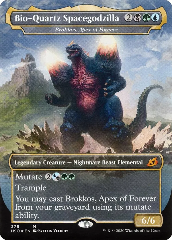 Bio-Quartz Spacegodzilla • Ikoria: Lair of Behemoths (IKO) #378