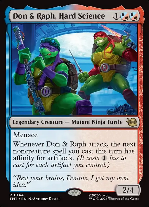 Donatello, Gadget Master (Showcase) (Fracture Foil) • Teenage
