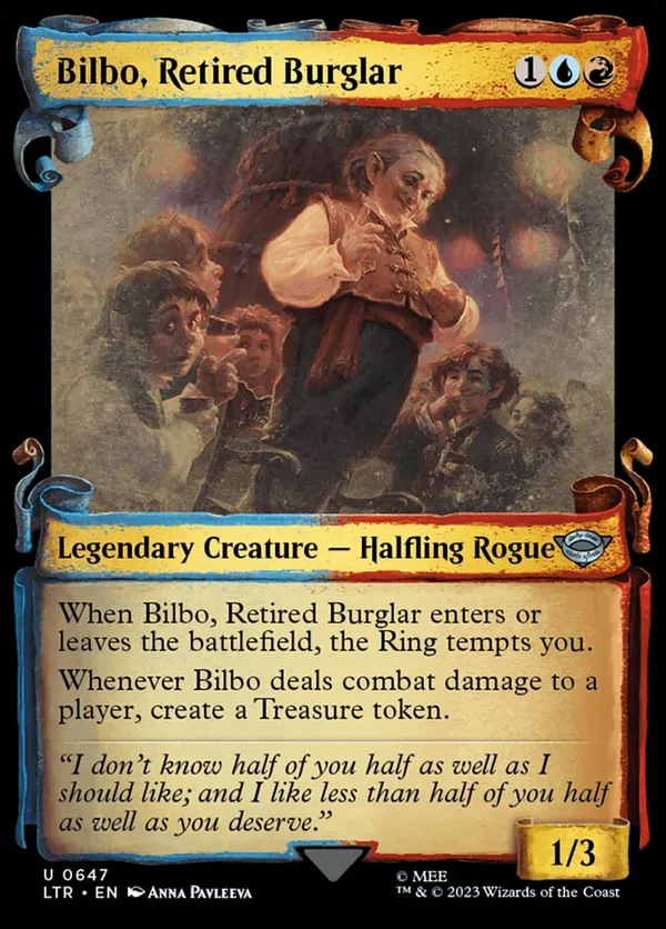 Bilbo, Retired Burglar (Showcase Scrolls)