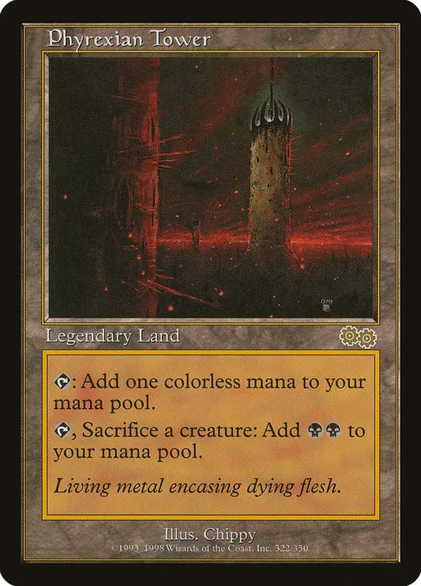 Phyrexian Tower Urza's Saga (USG) #322 Phyrexian Tower Urza's Saga (USG) #322