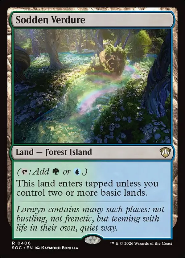 Abundant Countryside (Extended Art) • Commander: Lorwyn Eclipsed