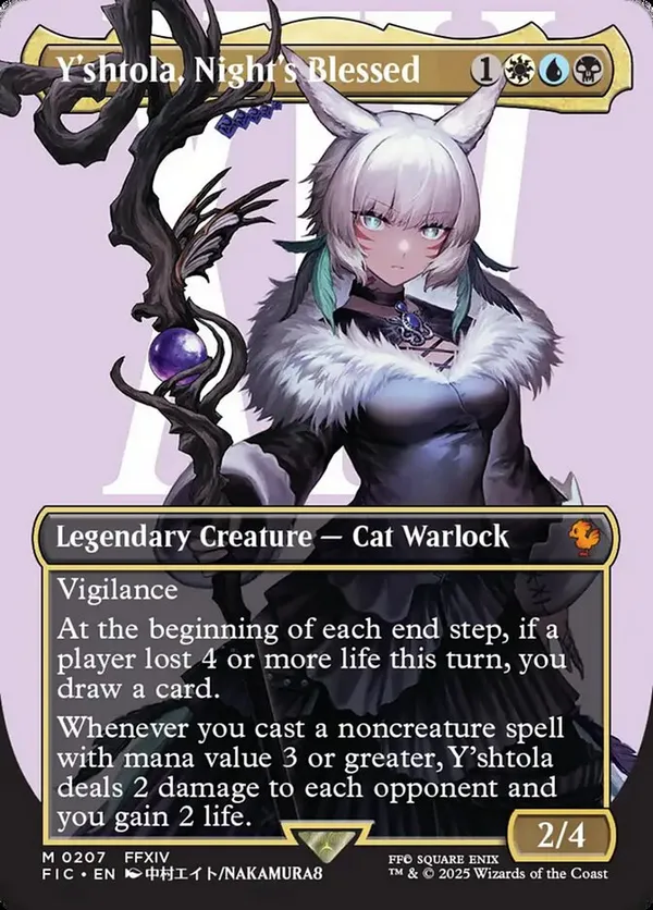 y'shtola art card mtg Ultra PRO - Final Fantasy x Universes Beyond Y'shtola, Night's Blessed (Commander) Playmat for Magic: The Gathering List.remove(d 191)Extended ArtY'shtola, Night's Blessed[FIC] |