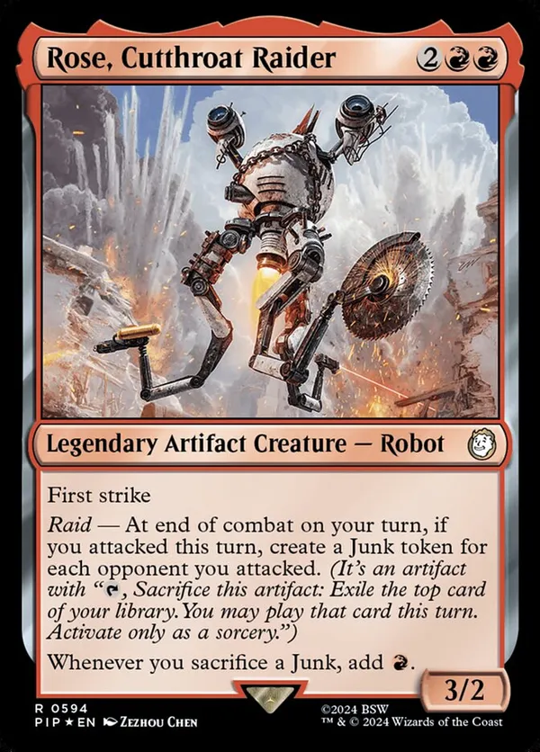 Rose, Cutthroat Raider (Surge Foil)