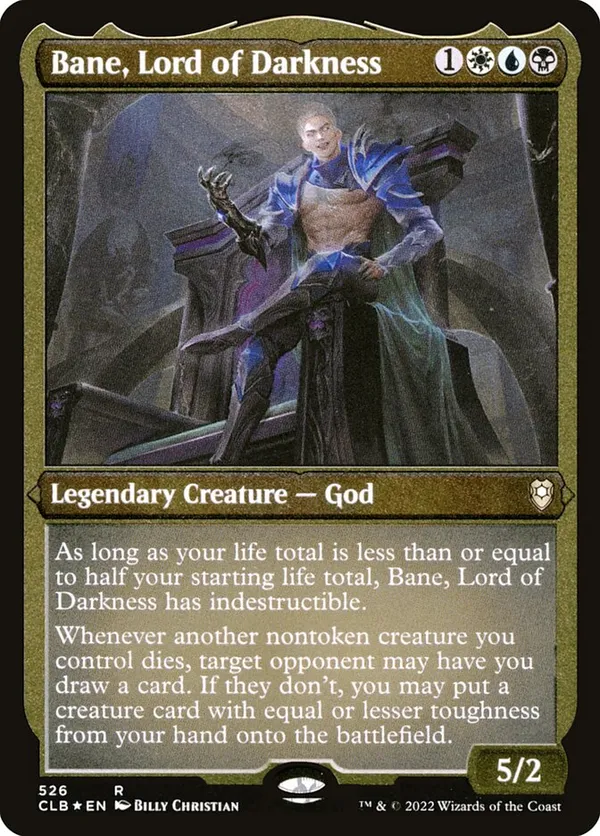 Bane, Lord of Darkness (Etched Foil)