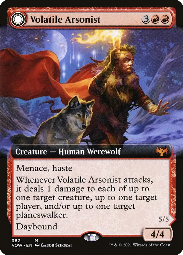 Volatile Arsonist (Extended Art)
