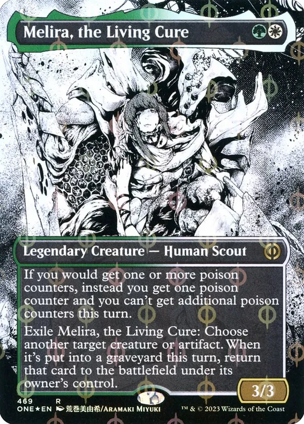 Melira, the Living Cure (Showcase) (Step-And-Complete Foil)